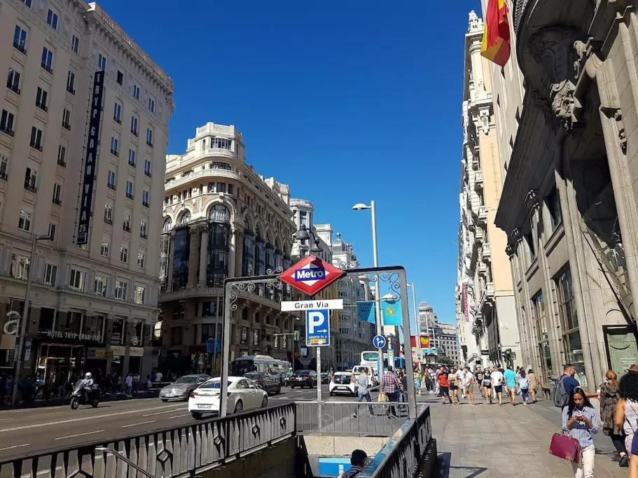Downtown Madrid - Gran Via - Business Ready Διαμέρισμα Εξωτερικό φωτογραφία