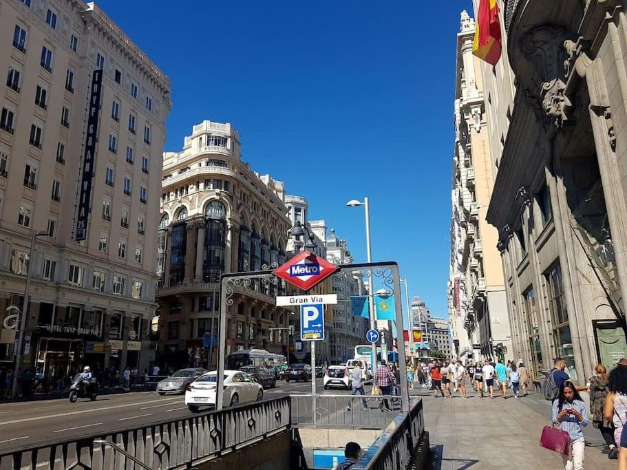 Downtown Madrid - Gran Via - Business Ready Διαμέρισμα Εξωτερικό φωτογραφία